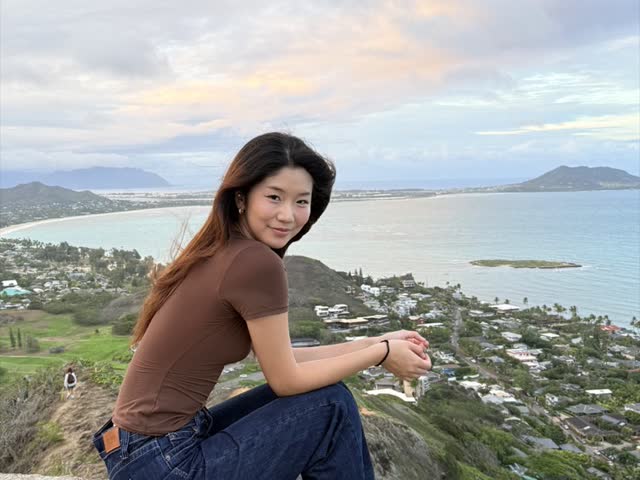 Hilltop over the bay