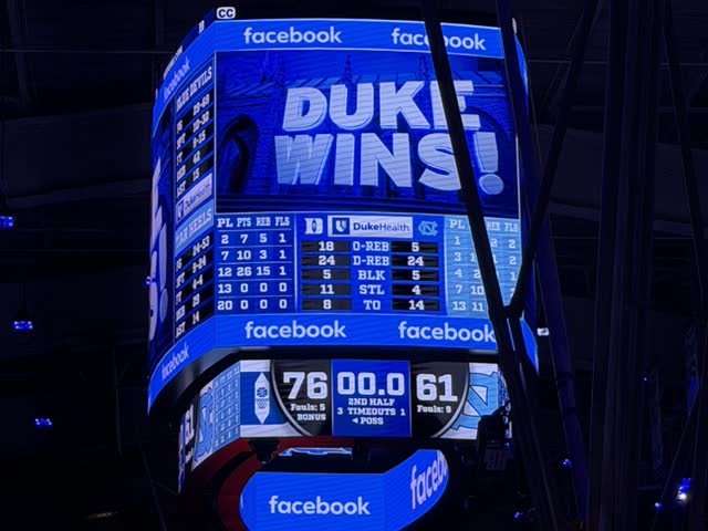 Duke wins