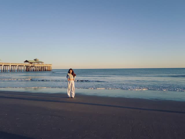 Walking the shoreline